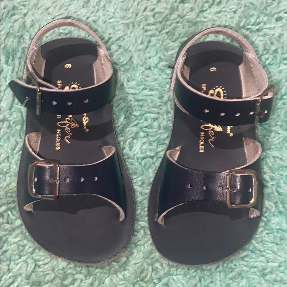 Navy Blue Sun Sandals